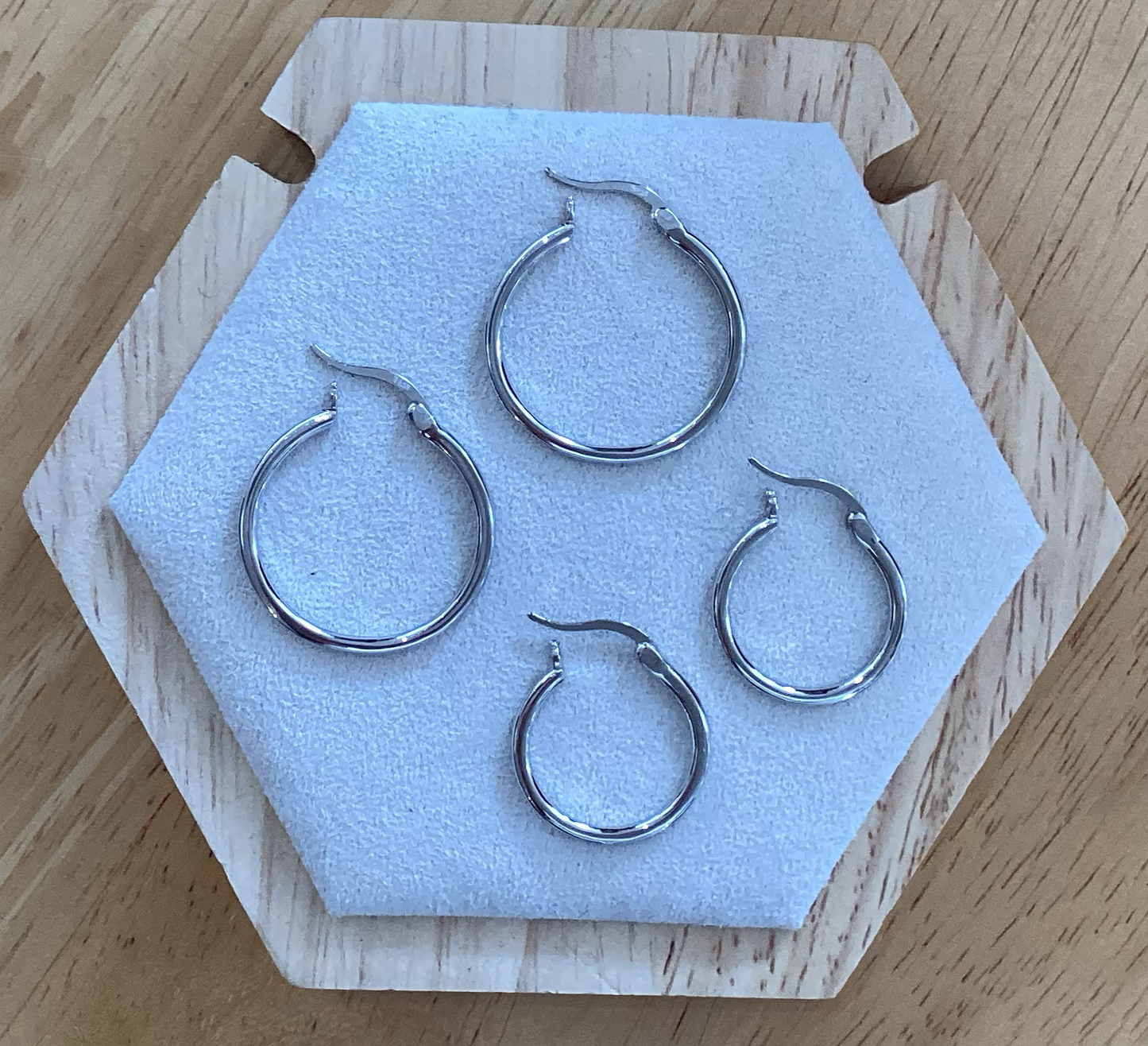 Sterling Silver Hoops