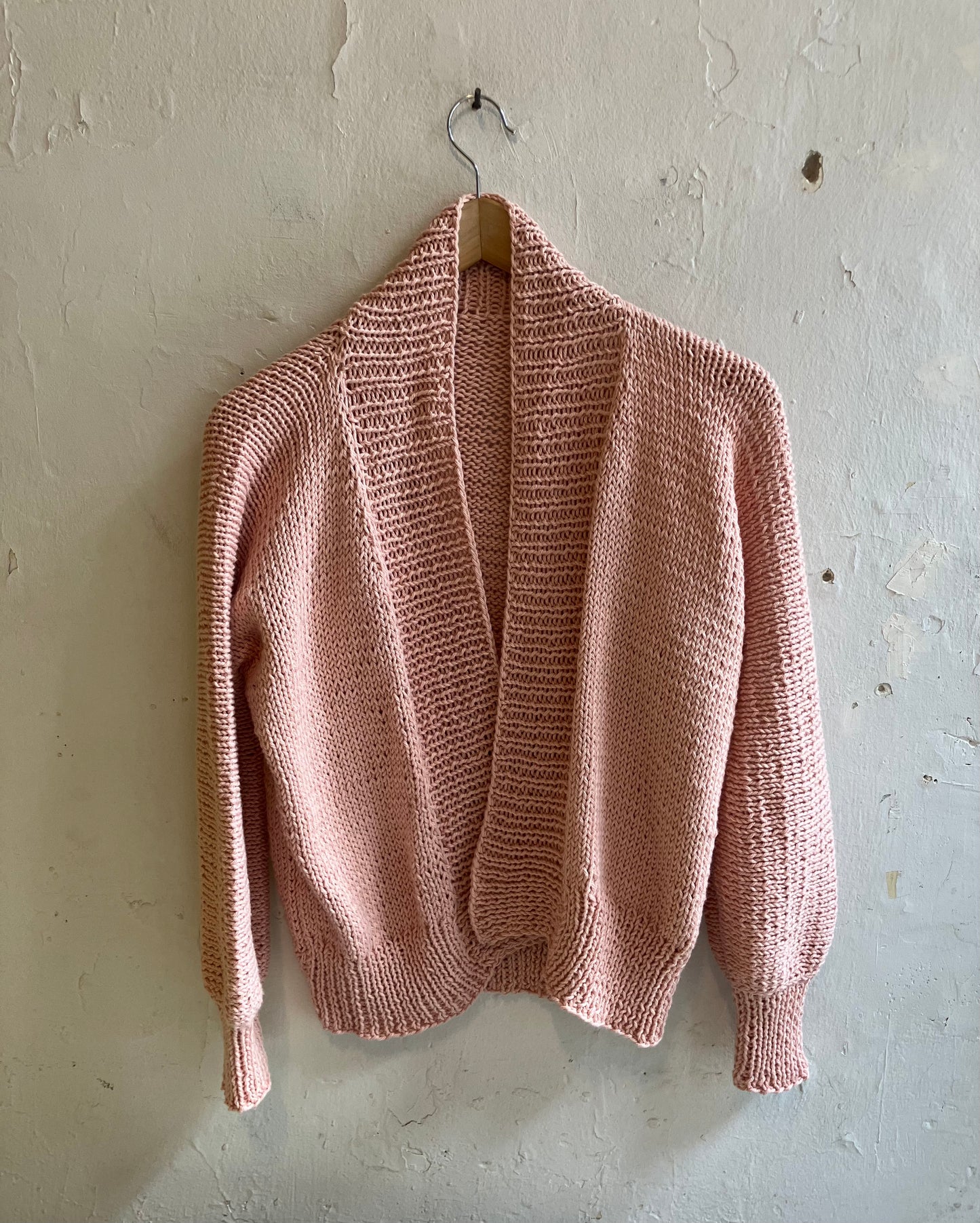 Stellapop hand knit cotton cardigan