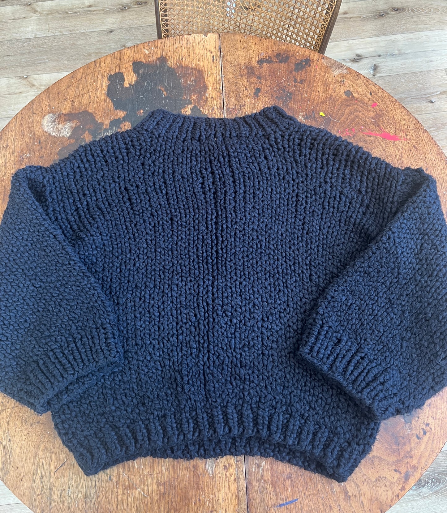 Stellapop hand knit cotton pull over